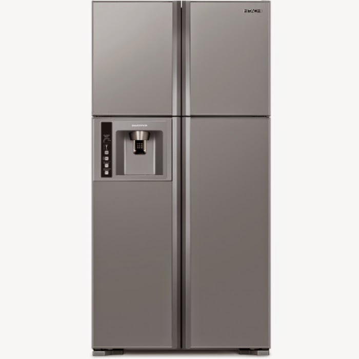 Tủ lạnh Hitachi Side By Side 4 cửa 550L RW660EG9, Inverter Tủ lạnh