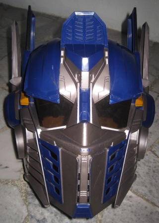 optimus prime toy helmet