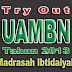Soal Latihan Try Out UAMBN 2013 untuk Madrasah Ibtidaiyah