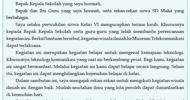 Menyusun Naskah Sambutan Dan Pidato Dengan Benar
