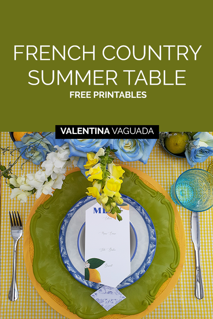 summer, table set, table setting, french country, lifestyle, brunch, party planner, verano, frances