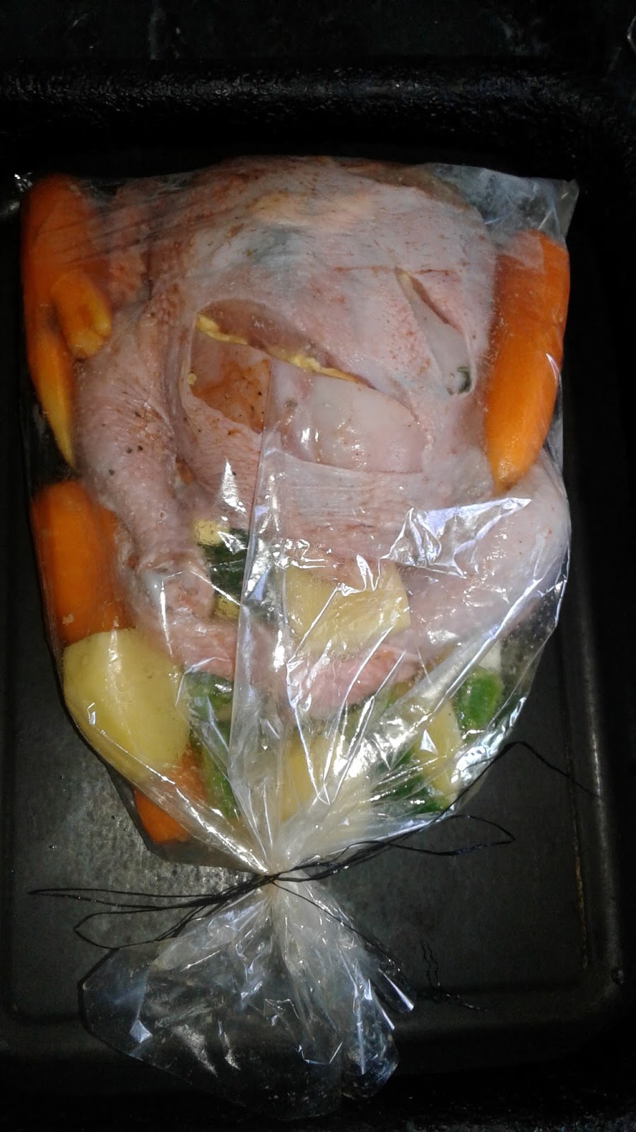 Spicey Oven bag Chicken