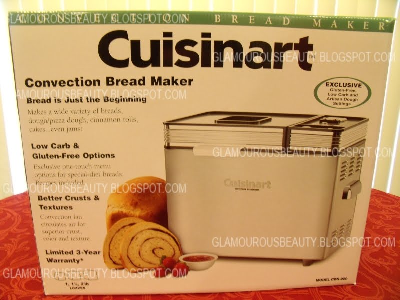 Glamorous Beauty Cooks Cuisinart Convention Bread Maker