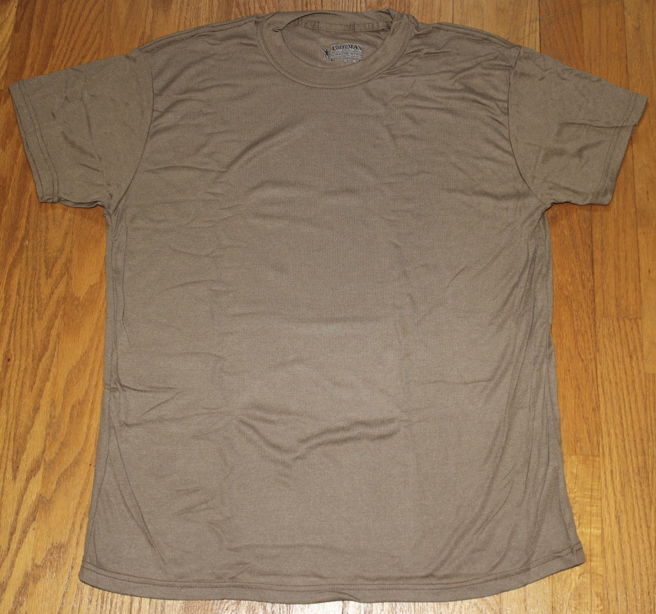 coyote brown moisture wicking shirt