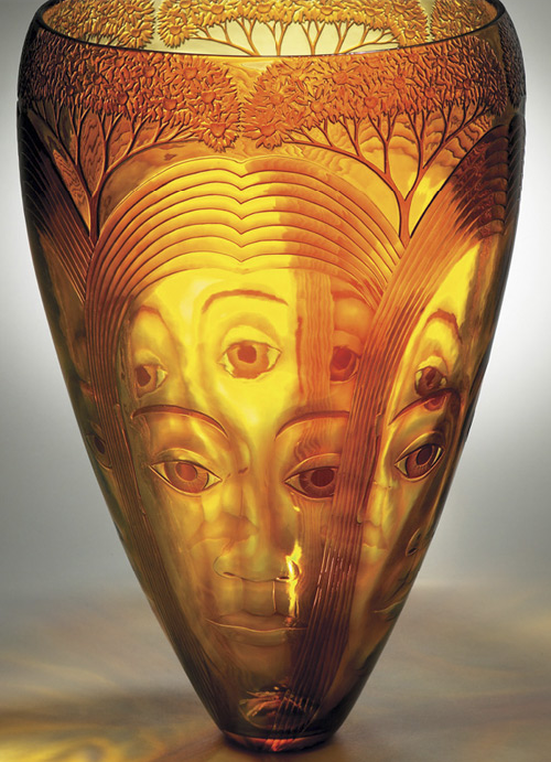 glass carving by Kevin Gordon craft art ideas