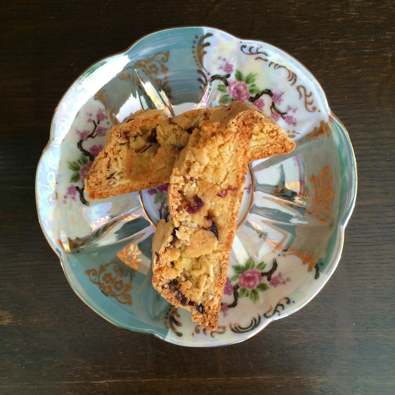 Project Soiree: Cranberry Almond Biscotti