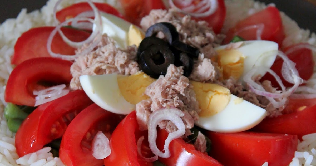Salade de riz à la niçoise