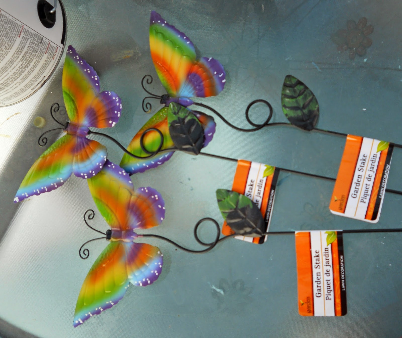 Make The Best of Things Repainted Dollar Store Butterflies