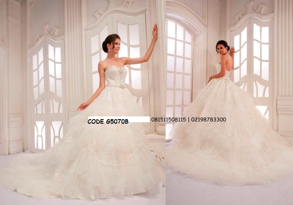 gaun pengantin import elie saab
