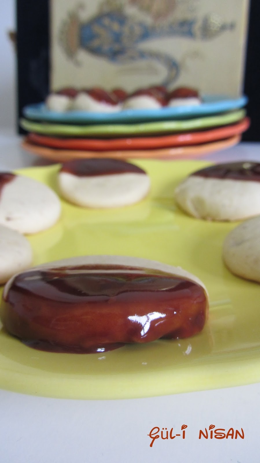 gül seda baltacı çikolata soslu kurabiyeler