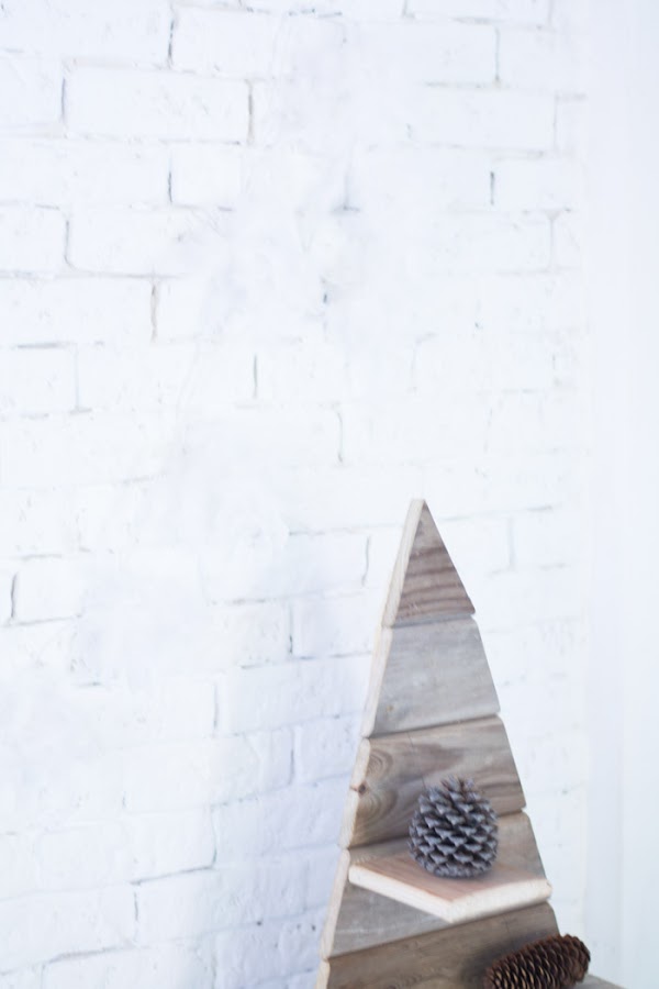 Árbol de navidad madera recuperada diy