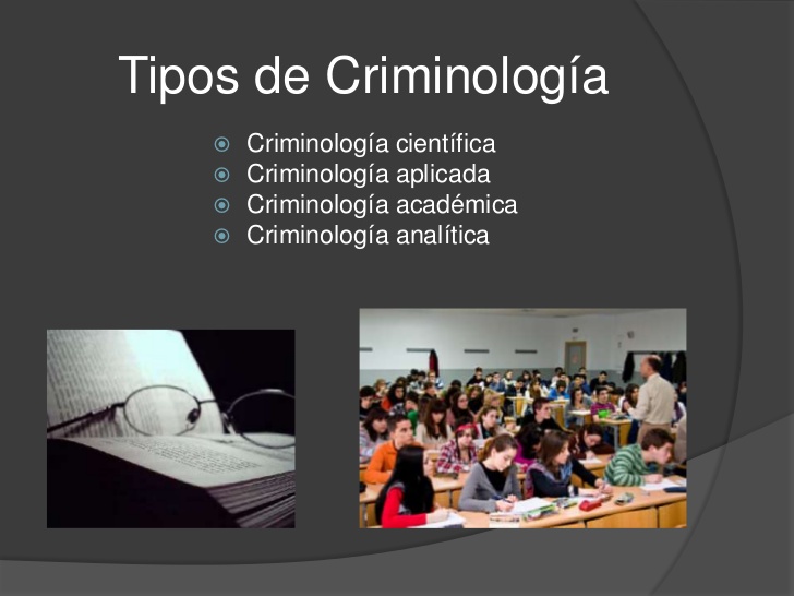 Criminologia Clases de criminologia