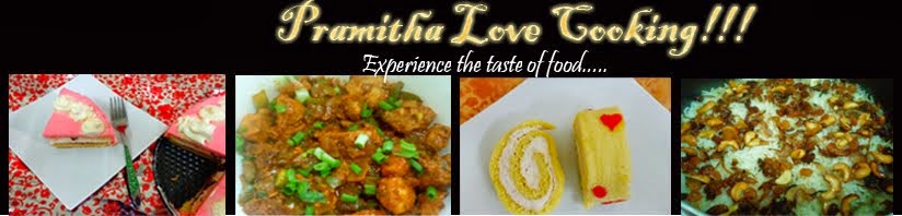Pramitha Love Cooking!!!!!