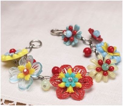 Even More Flower Jewelry Tutorials ~ The Beading Gem's Journal
