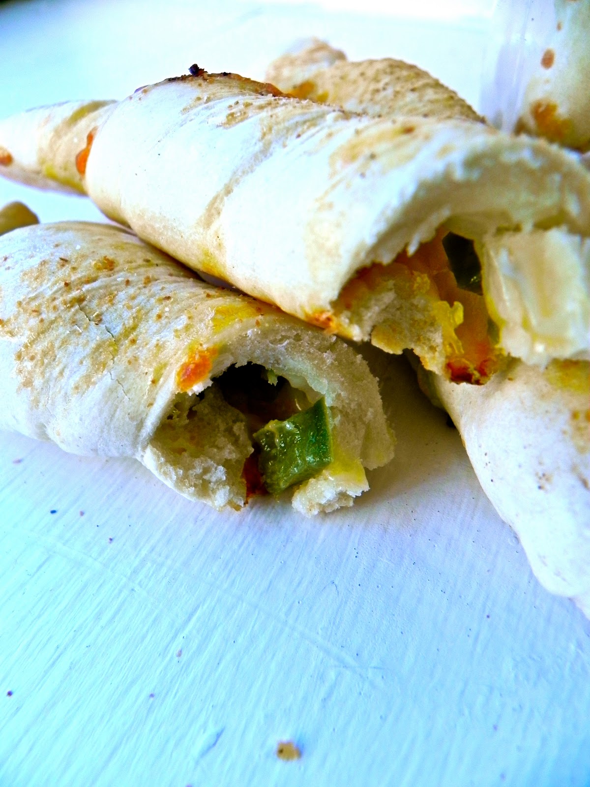 The Rosiest Cheeks: Cheddar Jalapeño Bread-sticks