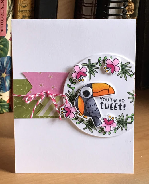 You're so tweet by Sue features Toucan Party by Newton's Nook Designs; #newtonsnook