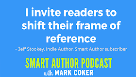 image reads:  "I invite readers to shift their frame of reference"
