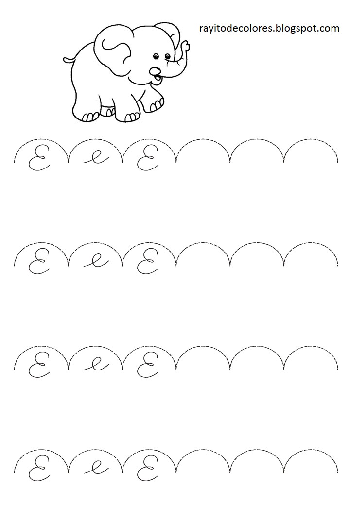 Rayito de Colores: Series con las vocales