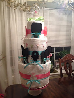 Bridal Shower Utensil Gift "Cake"- The Creative Confectionista