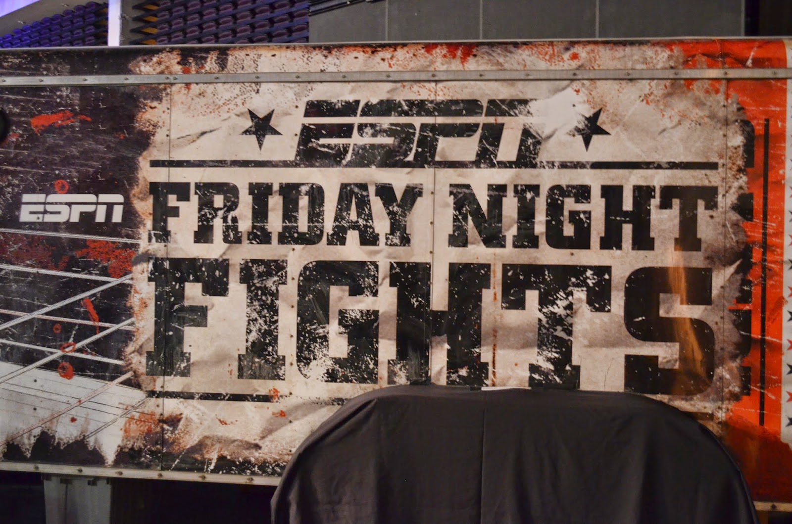 Wendy's trip log ESPN Friday Night Boxing