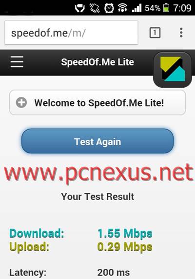 wifi speed test on android