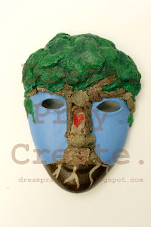 Dream. Pray. Create.: Student Project: Inside-Out Masks