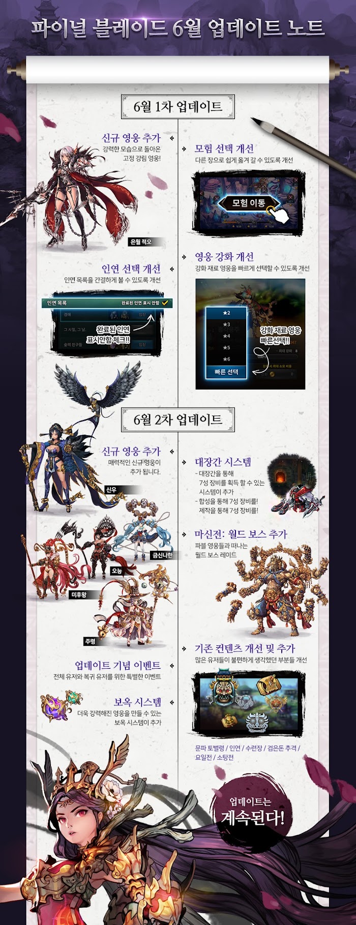 Final Blade - June Update Information