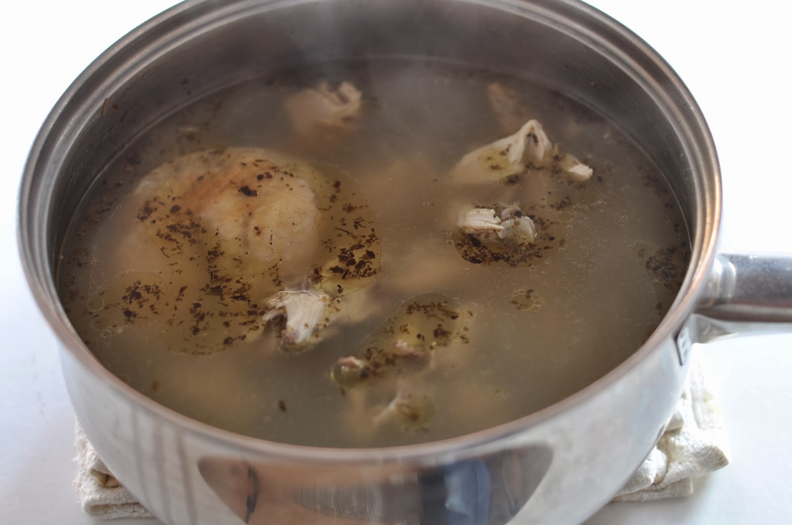 Simple Food Chicken Stew with Herby Dumplings