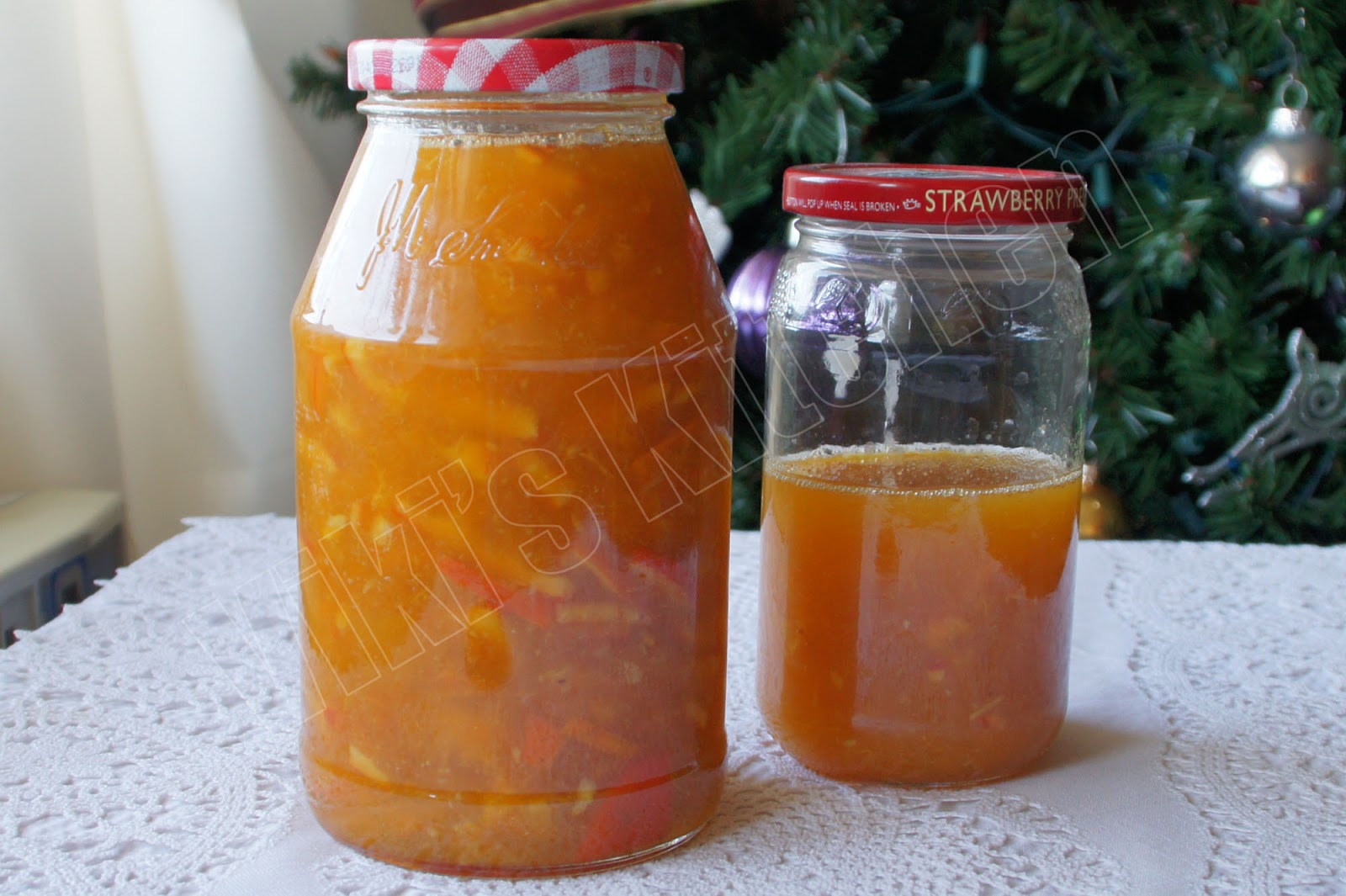 Viki 's Kitchen Mandarin orange Marmalade