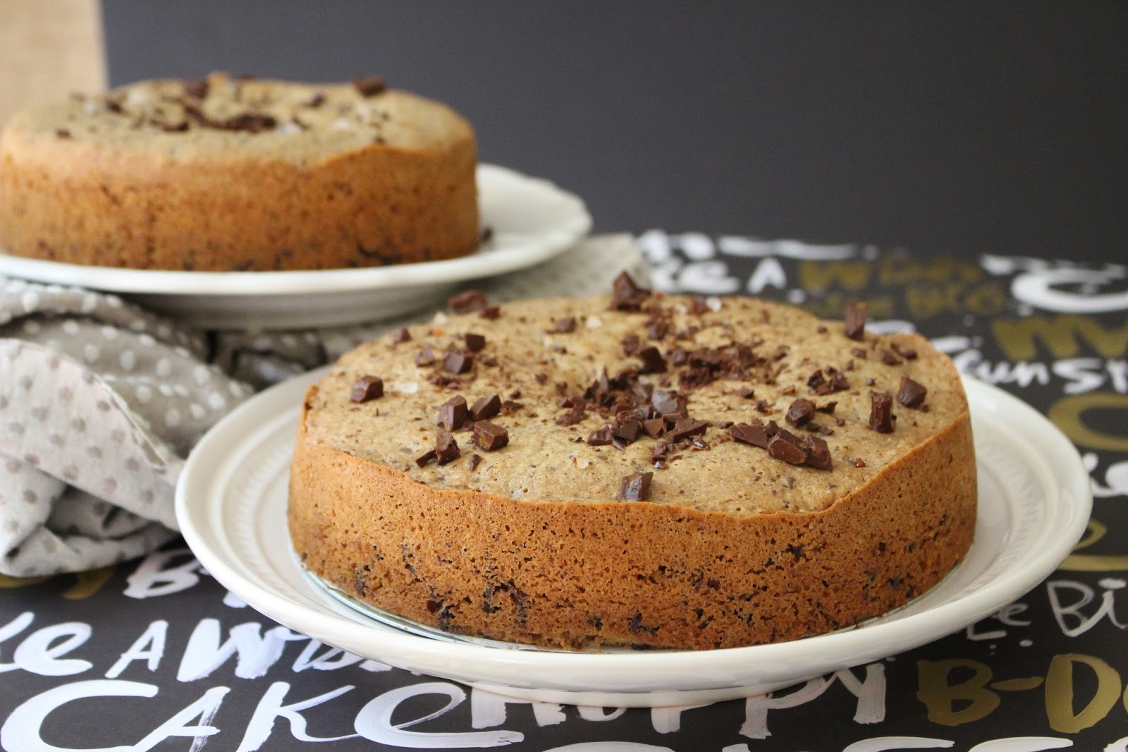 Niloufer's Kitchen Olive Oil Chocolate and Sea Salt Cake