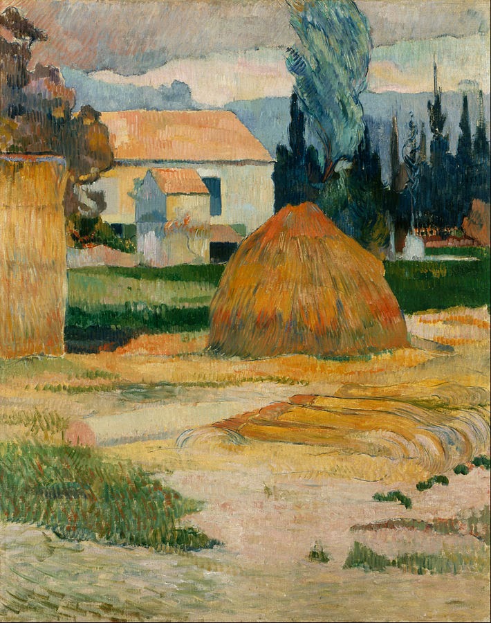 Paul Gauguin Landscape Near Arles
