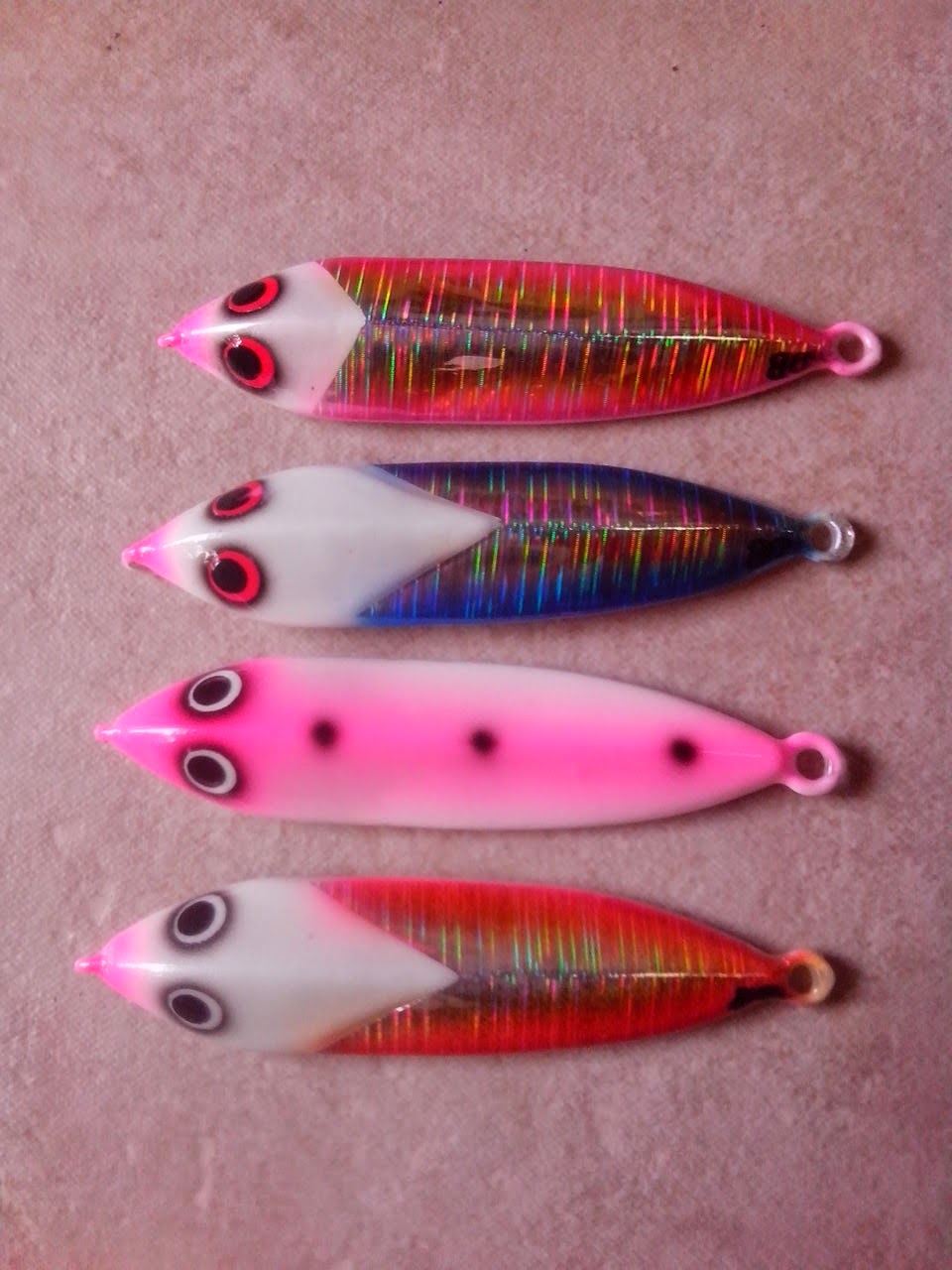 METAL JIG Handmade Fishing Lures Spin Fishing Lures