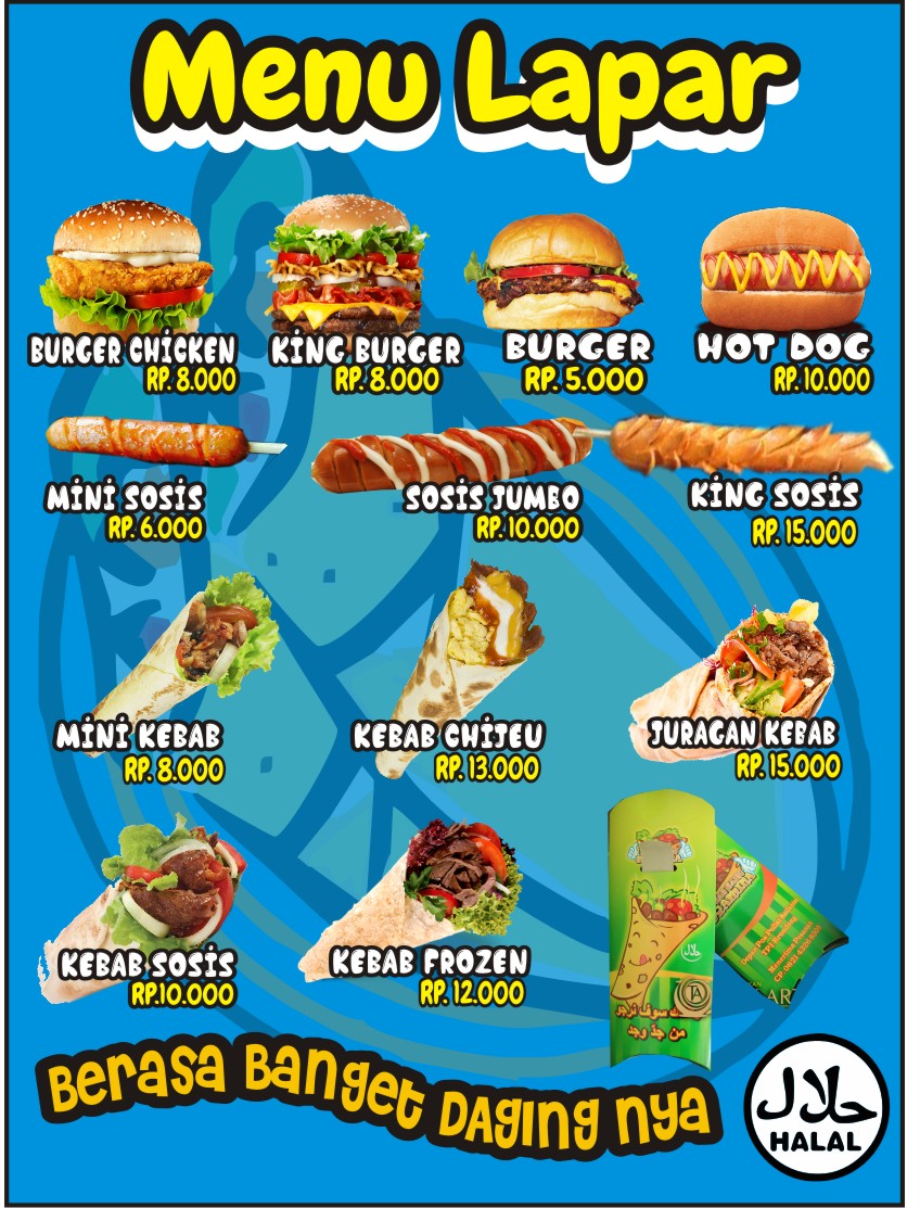Download Contoh Desain Spanduk Kebab Keren banget Format