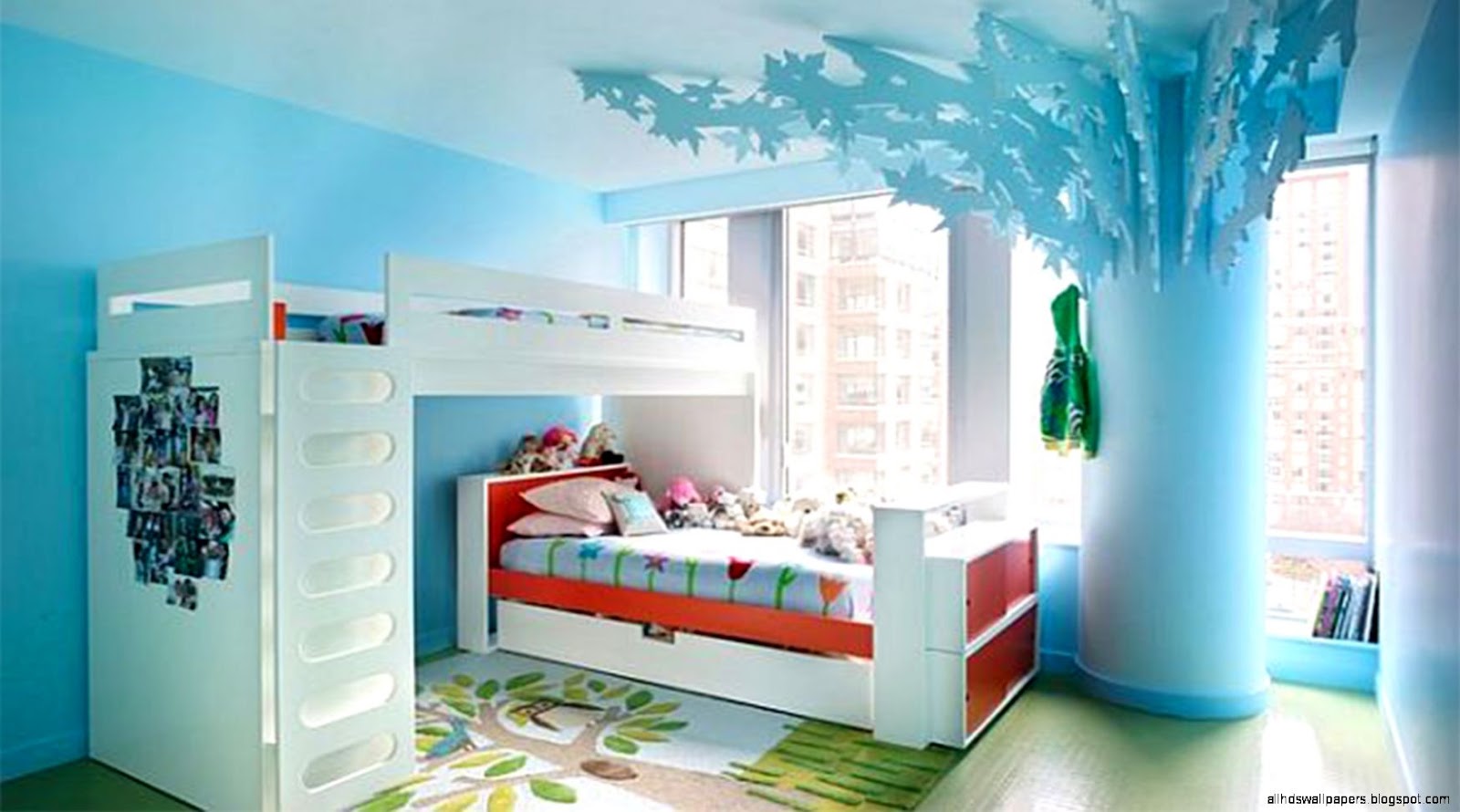 Cool Blue Teenage Room Ideas for Girls