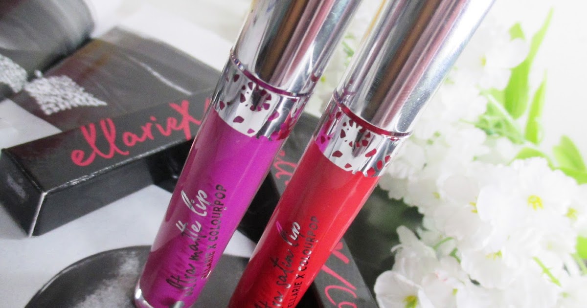 Ellarie X ColourPop Lip Swatches on Brown Skin — Queen Ashley