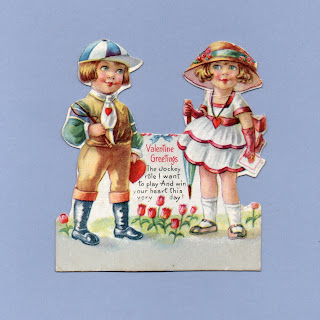 Vintage Valentine Museum: Love at the Track - Horse Racing Themed ...