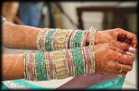 Why do Indian women wear bangles?