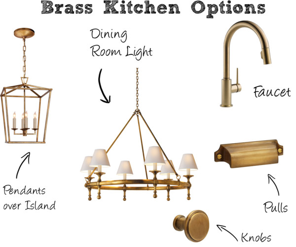 Kitchen Dilemma Brass, Polished Nickel, or Mixed Metals NKH STYLE