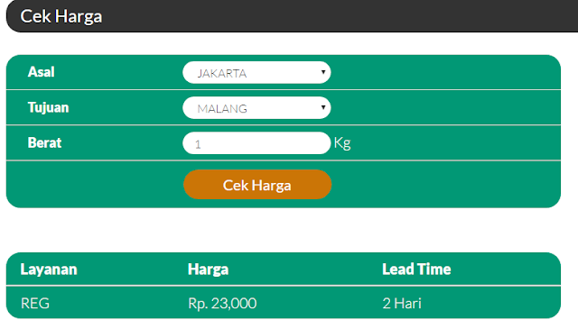 Cara Cek Tarif Pandu Logistik Paling Terbaru CEKRESIE