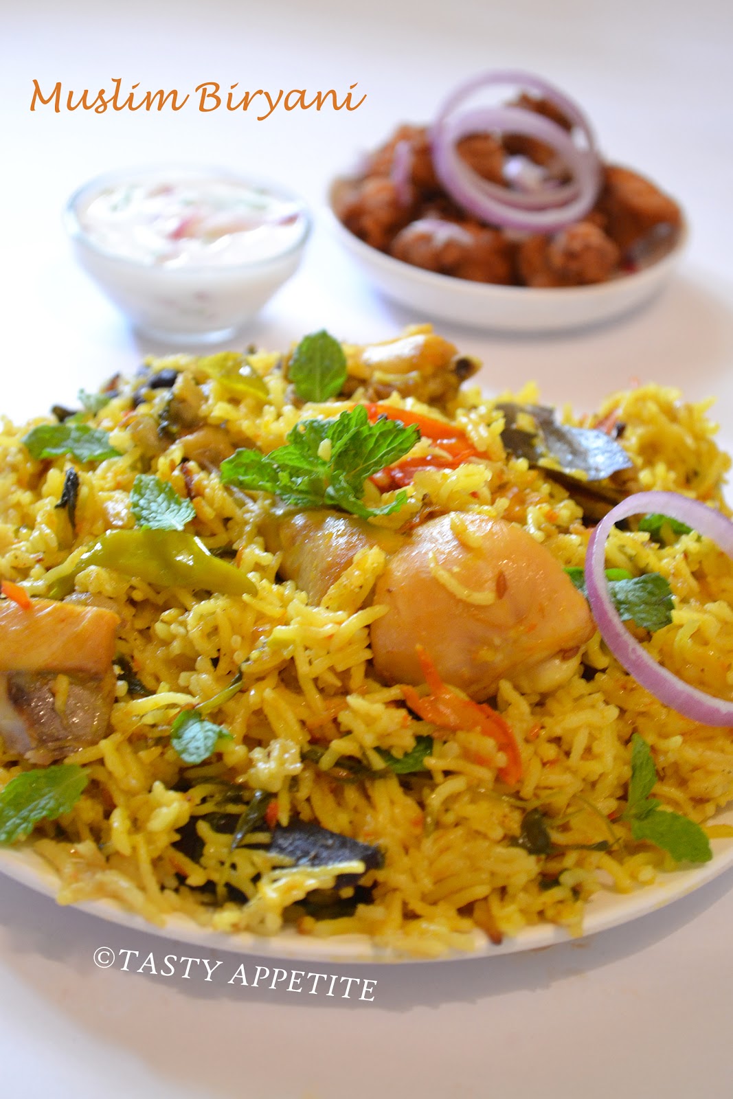 Muslim Biryani / How to make Muslim Biryani / Step by Step