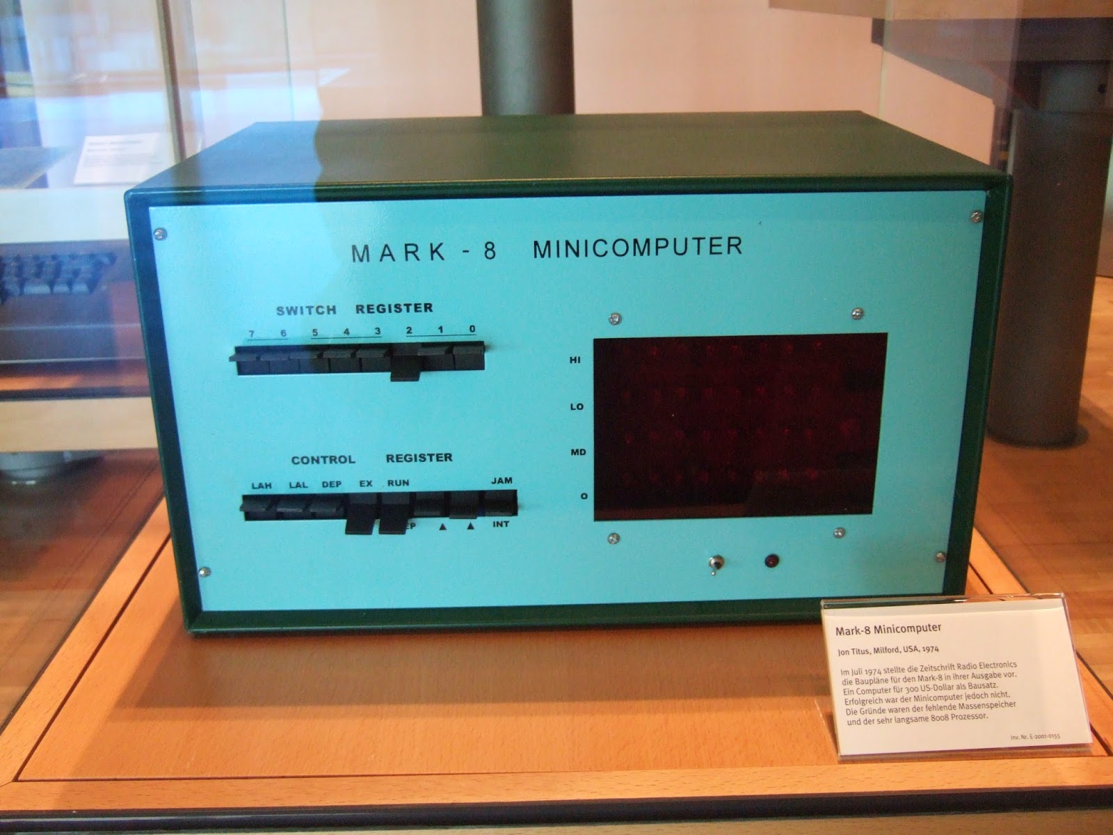 MARK 8 microcomputer