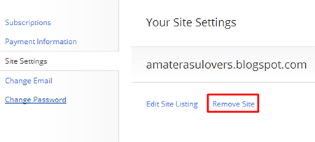 Cara menghapus URL blog/ website di Alexa 3