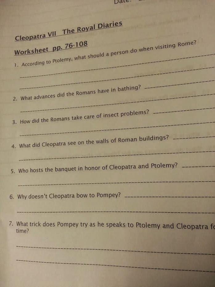 6th Grade Language Arts: 2013