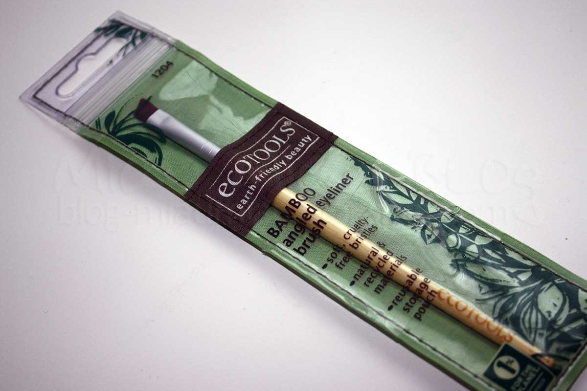 Miau Miau Blog Angled Eyeliner Brush Ecotools