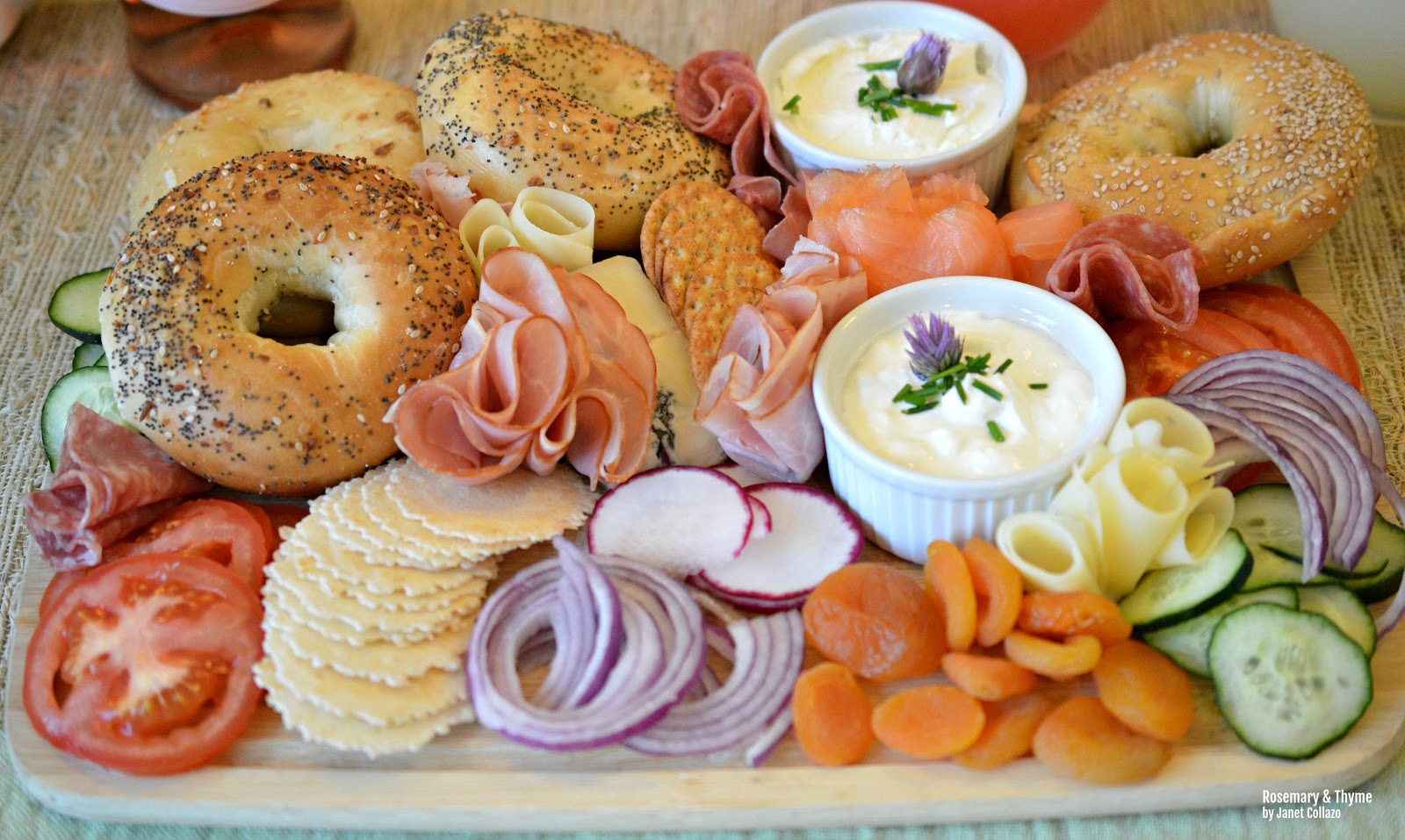 BuildYourOwn Bagel Board