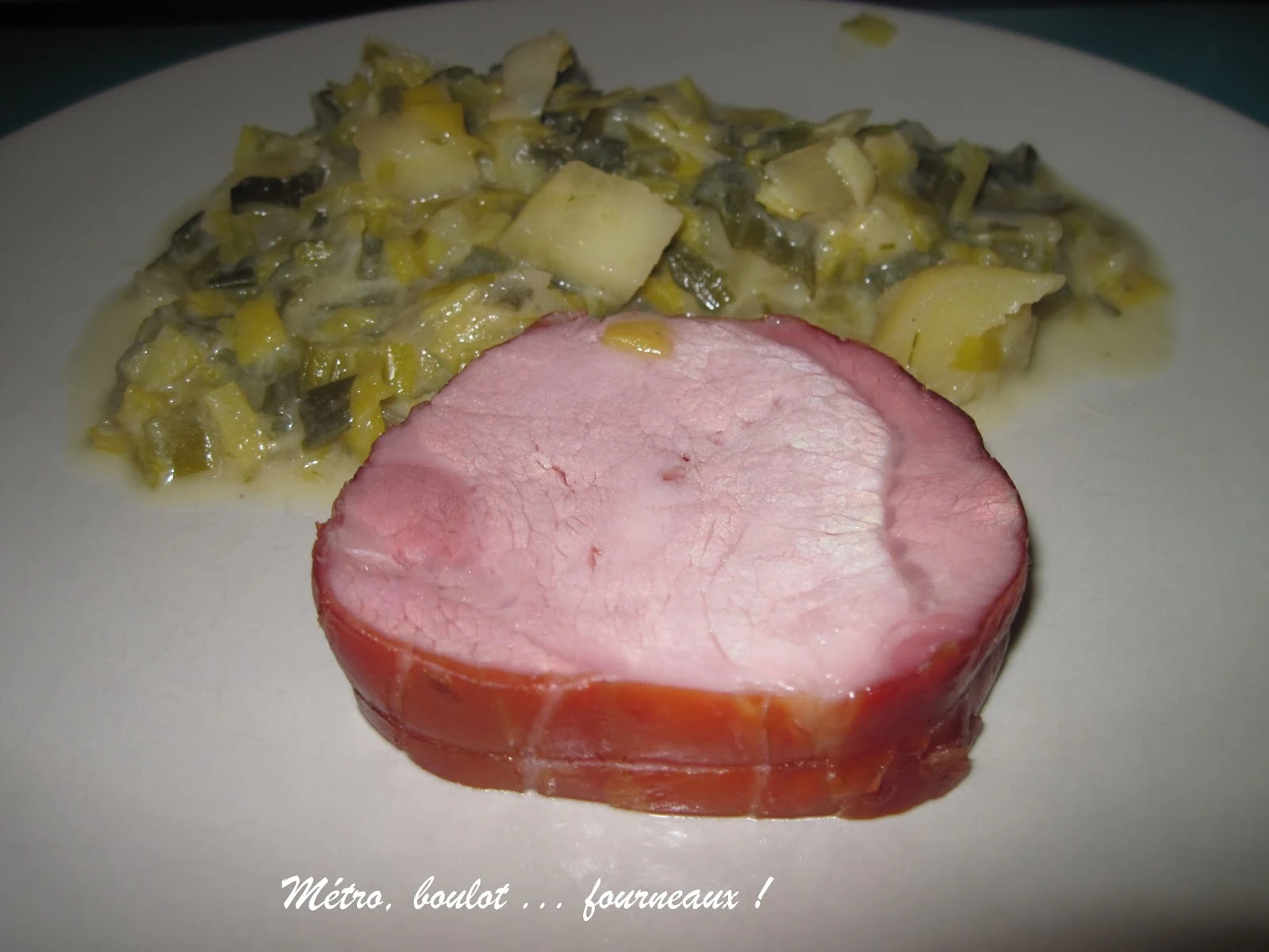Kassler (rôti de porc fumé) en cuisson basse température