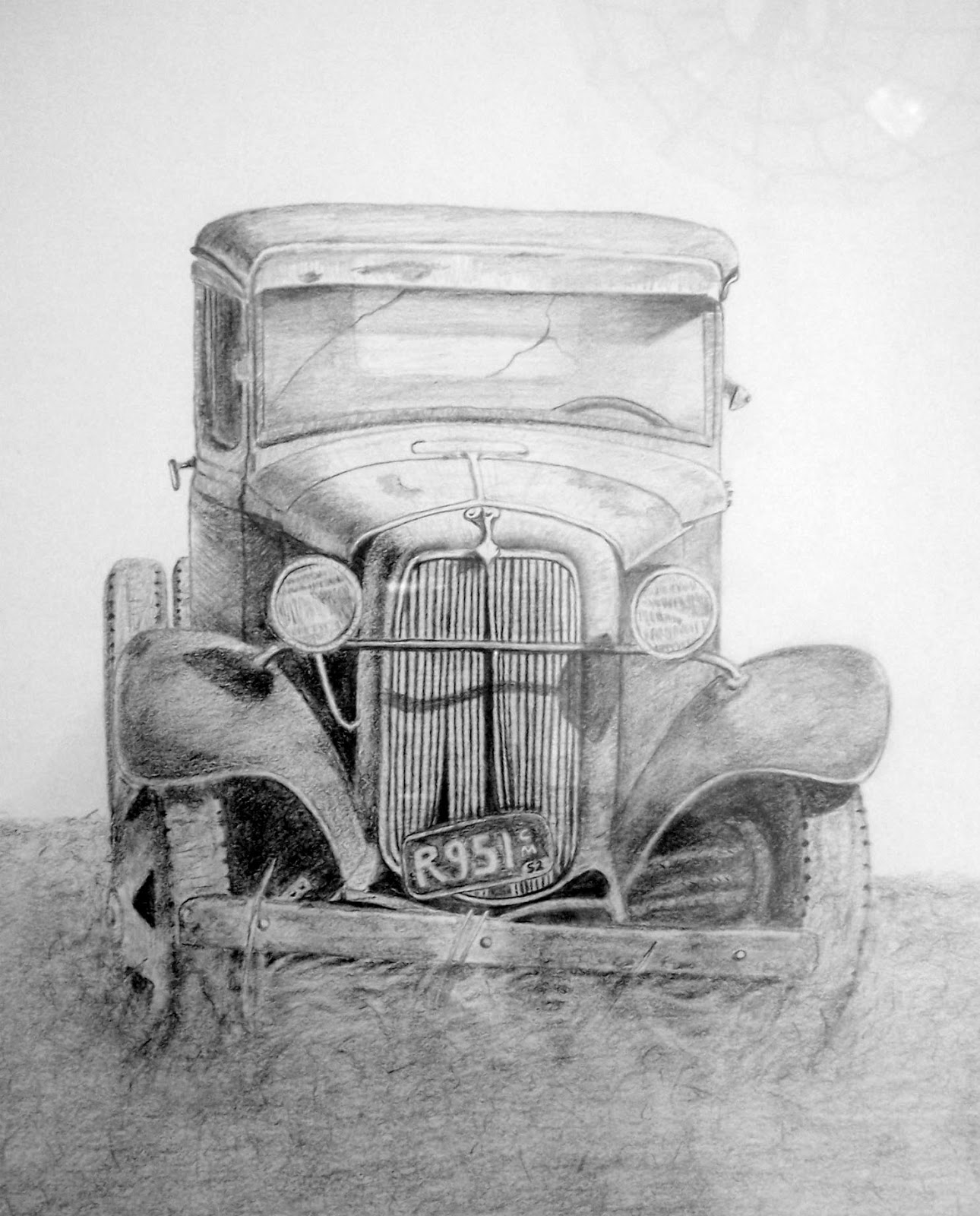 Jim Hartlage Art: Old Truck