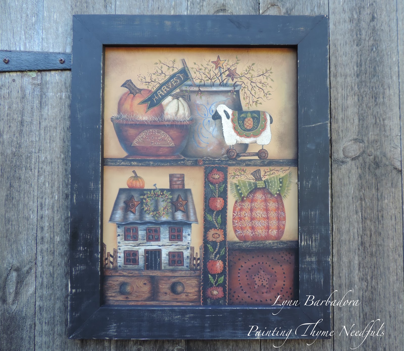 PAINTING THYME NEEDFULS: It's THYME for Pumpkin Harvest a design by Kim ...