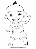 Mewarnai Gambar Upin Dan Ipin Mewarnai Gambar