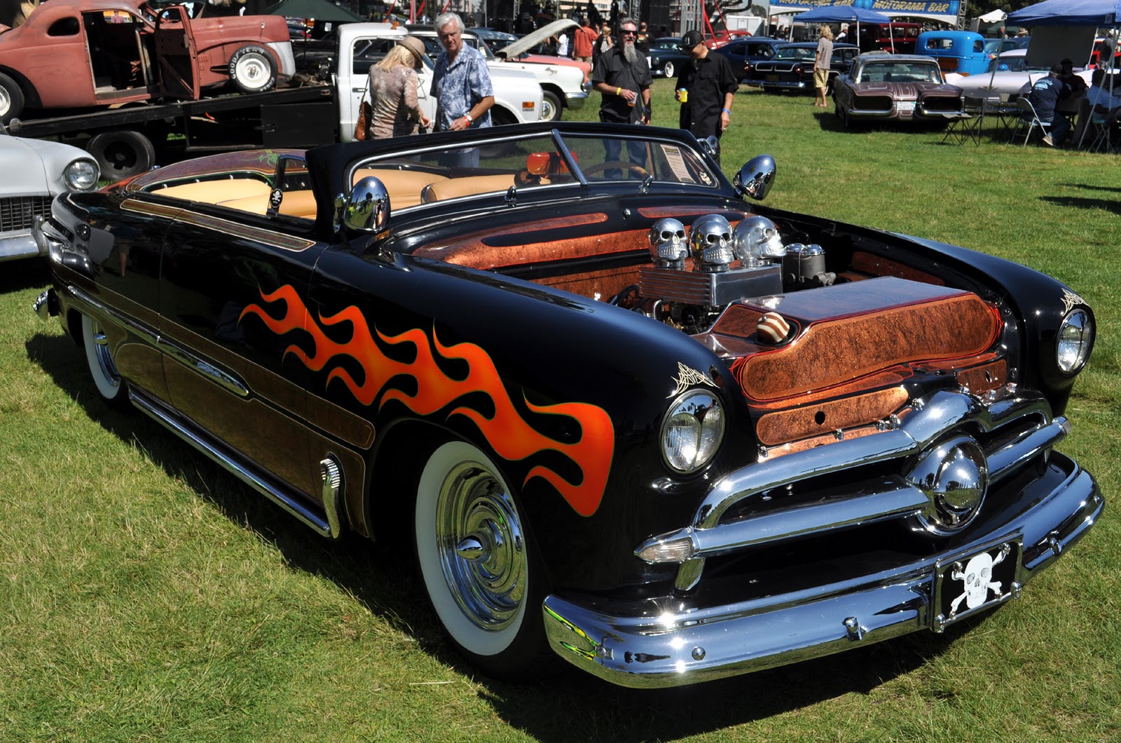 Just A Car Guy Mitch brought his Bo Huff built custom to the Motorama